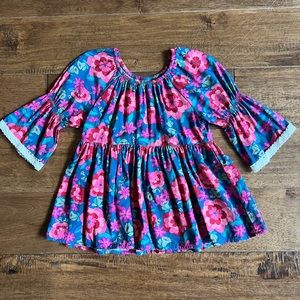 Matilda Jane Poinsettia top.